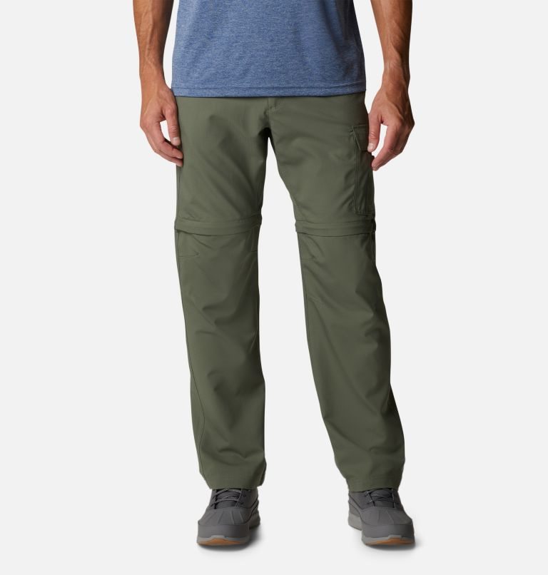 Pantaloni Columbia PFG Drift Guide Convertible Barbati Masline Verzi | FLQ809AM1