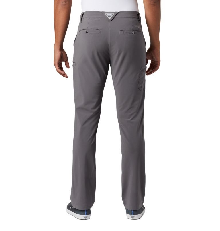 Pantaloni Columbia PFG Terminal Tackle Barbati Gri Inchis | YEQMZS09A