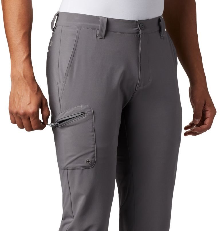 Pantaloni Columbia PFG Terminal Tackle Barbati Gri Inchis | YEQMZS09A