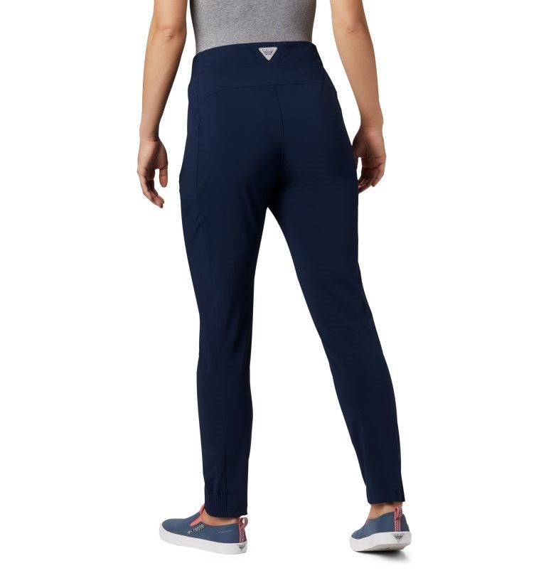 Pantaloni Columbia PFG Tidal II Dama Bleumarin | WZ8Q07MZ1