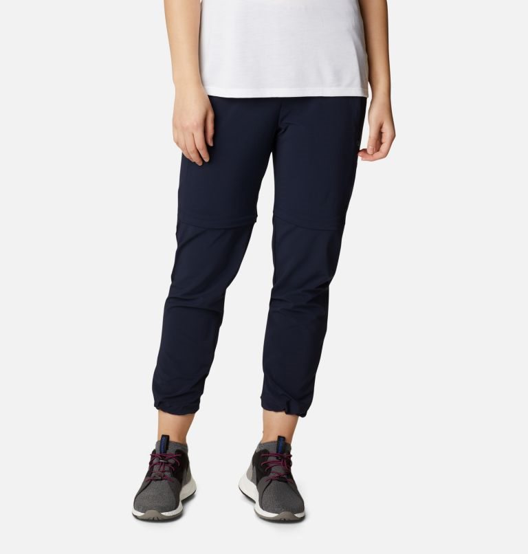 Pantaloni Columbia Pleasant Creek Convertible Dama Bleumarin | NBMS9A0QZ