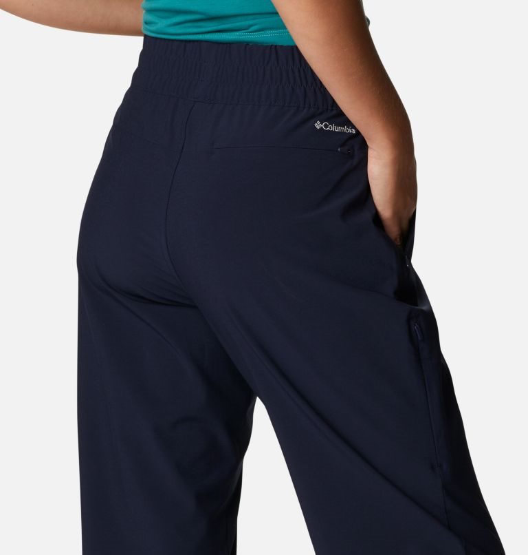 Pantaloni Columbia Pleasant Creek Core Dama Bleumarin | LPZA197MS