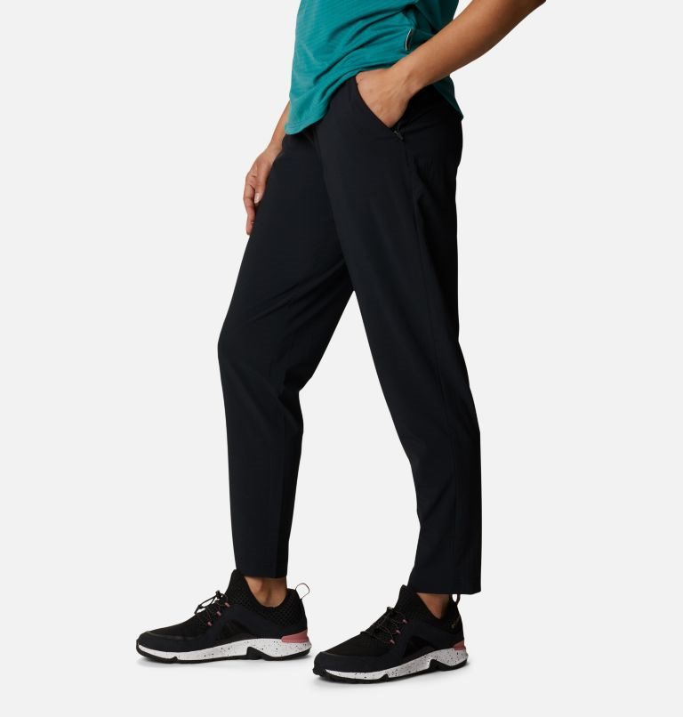 Pantaloni Columbia Pleasant Creek Core Dama Negrii | MO09SA871