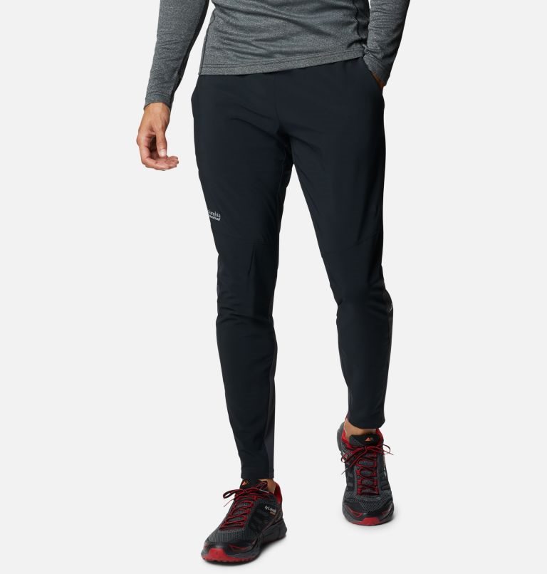 Pantaloni Columbia Rogue Runner Train Barbati Negrii | GI8M701ZS