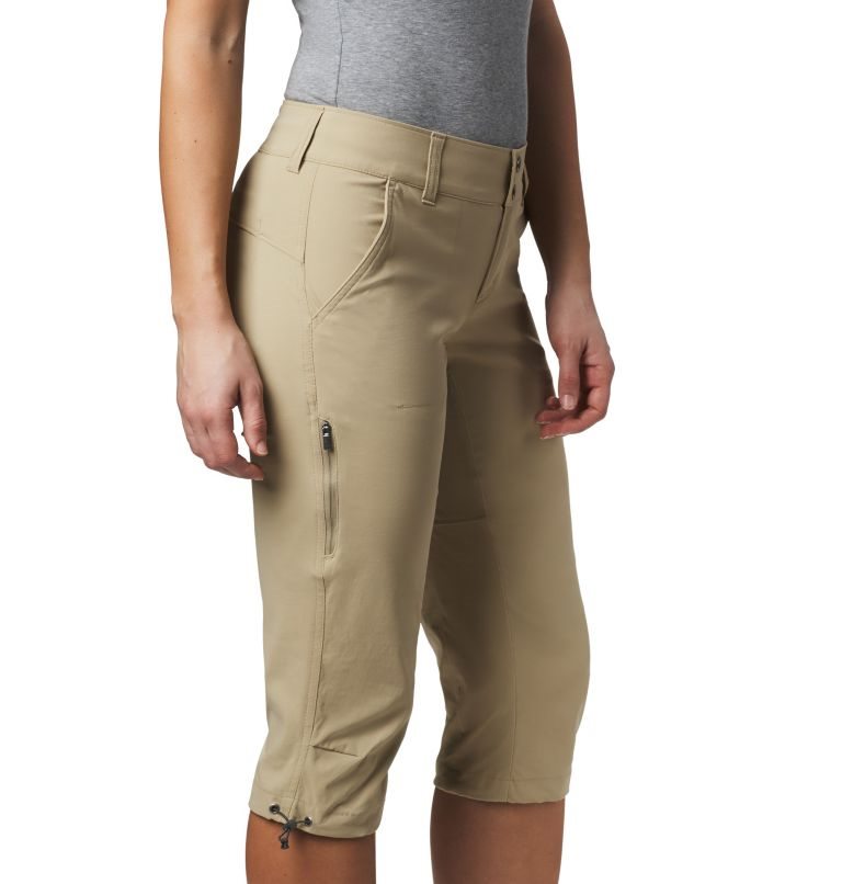 Pantaloni Columbia Saturday Trail II Knee Dama Kaki | DI8QS9A07