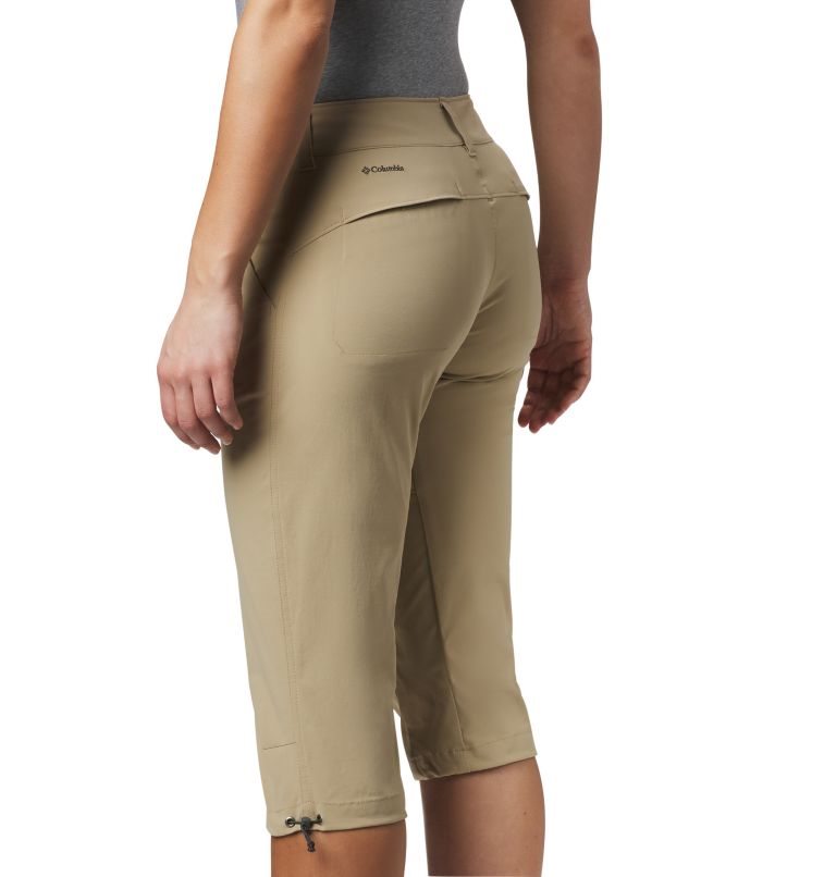 Pantaloni Columbia Saturday Trail II Knee Dama Kaki | DI8QS9A07