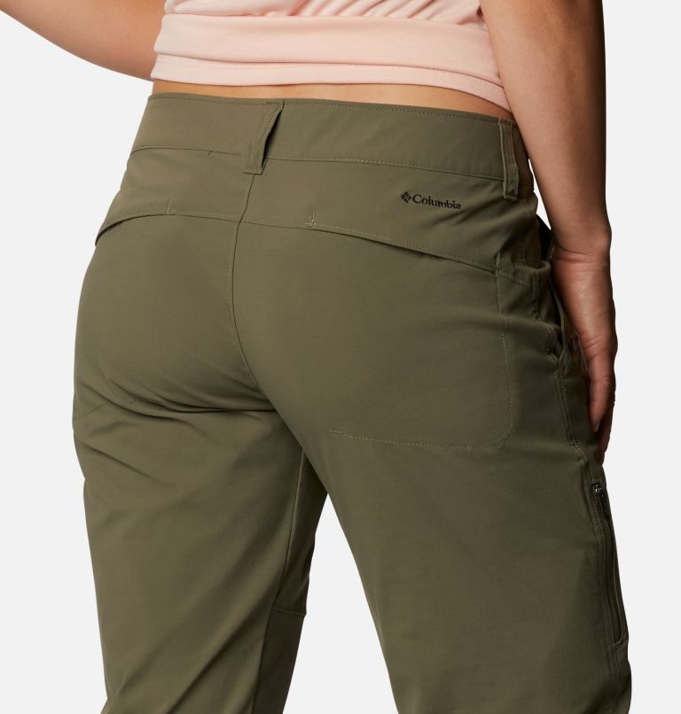 Pantaloni Columbia Saturday Trail II Knee Dama Masline Verzi | NZSA0M9QZ