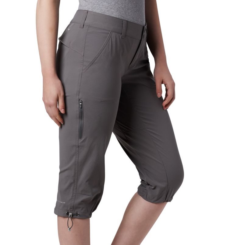 Pantaloni Columbia Saturday Trail II Knee Dama Gri | XP1MA89QS