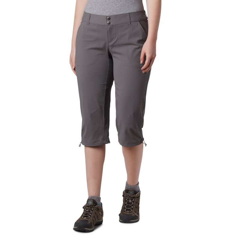 Pantaloni Columbia Saturday Trail II Knee Dama Gri | XP1MA89QS