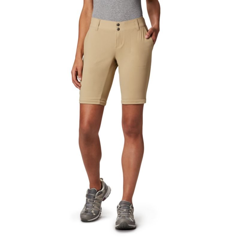 Pantaloni Columbia Saturday Trail II Stretch Convertible Dama Kaki | KS7Q1M098