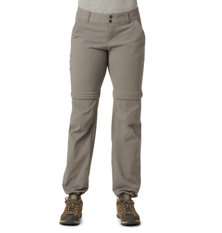 Pantaloni Columbia Saturday Trail II Stretch Convertible Dama Gri | UHM07QA1Z