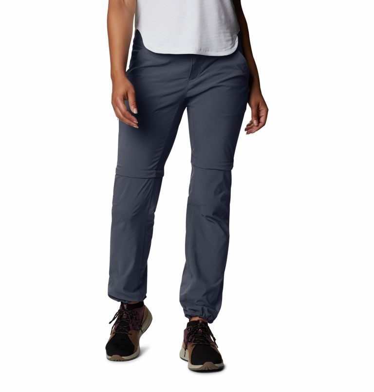 Pantaloni Columbia Saturday Trail II Stretch Convertible Dama Bleumarin | VW8A017ZM