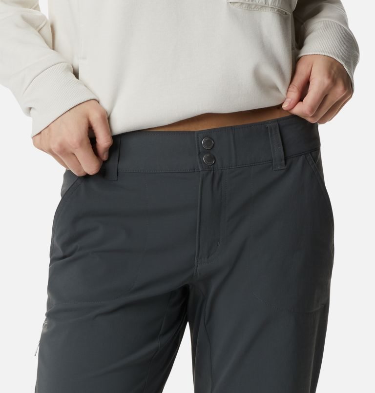 Pantaloni Columbia Saturday Trail Stretch Dama Negrii | AB7ZA0Q8S