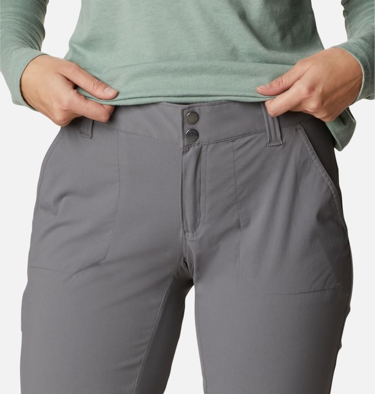 Pantaloni Columbia Saturday Trail Stretch Dama Gri | FPMA981SZ