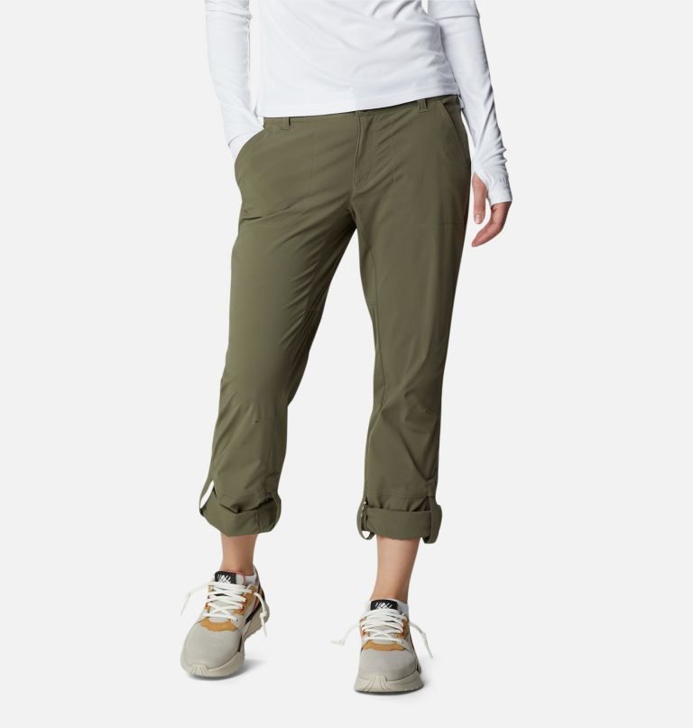 Pantaloni Columbia Saturday Trail Stretch Dama Masline Verzi | MB9MS0718