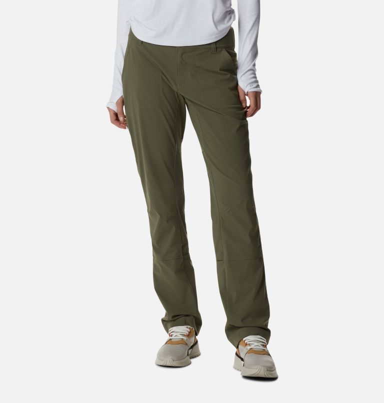 Pantaloni Columbia Saturday Trail Stretch Dama Masline Verzi | MB9MS0718