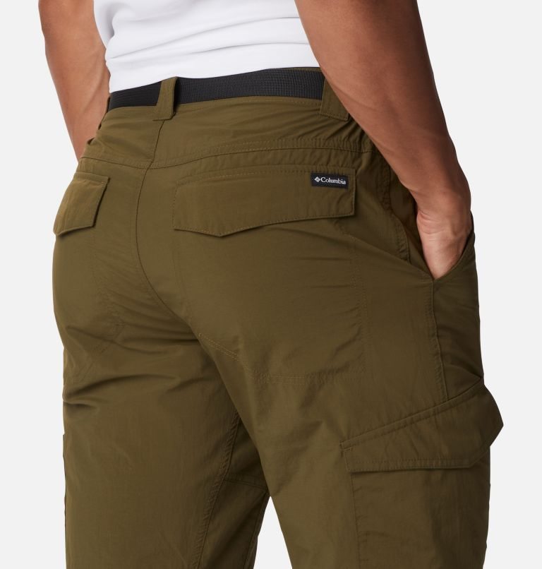 Pantaloni Columbia Silver Ridge Cargo Barbati Masline Verzi | CE91Z7SA8