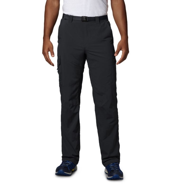 Pantaloni Columbia Silver Ridge Cargo Barbati Negrii | DLQ7A1S8M