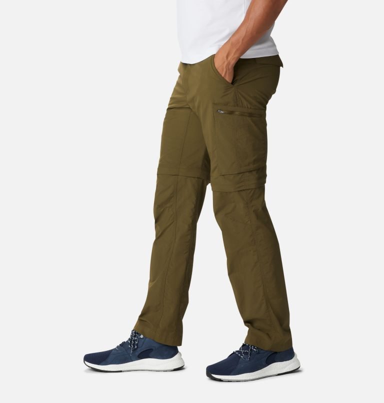 Pantaloni Columbia Silver Ridge Convertible Barbati Masline Verzi | ULZS0A7M1