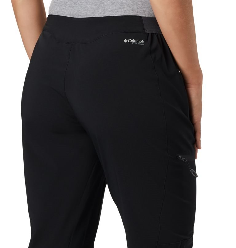 Pantaloni Columbia Titan Pass Dama Negrii | XZSA0Q789