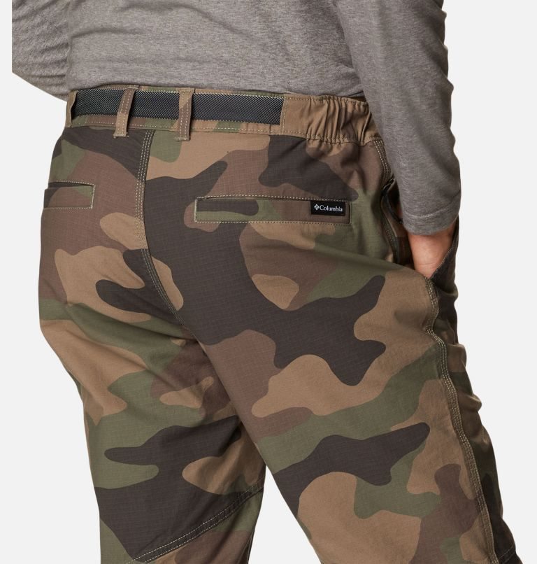 Pantaloni Columbia Wallowa Belted Barbati Camuflaj | JNMQ7ZA09