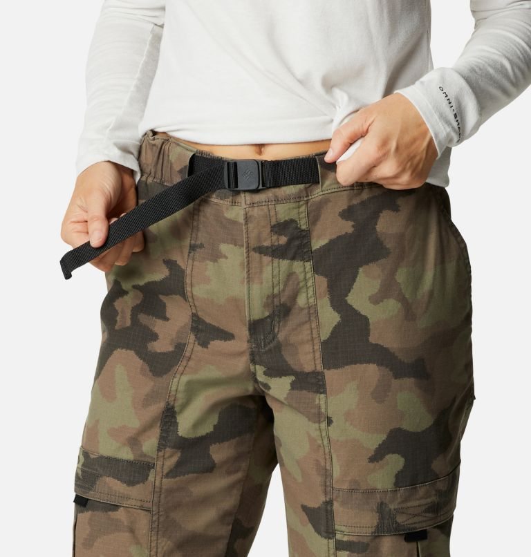 Pantaloni Columbia Wallowa Cargo Dama Camuflaj | OV7QSZ1A8