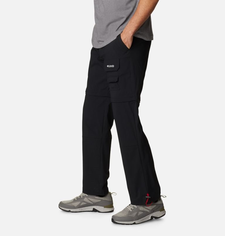 Pantaloni De Drumeție Columbia Field Creek Convertible Cargo Barbati Negrii | JE8QSZA71