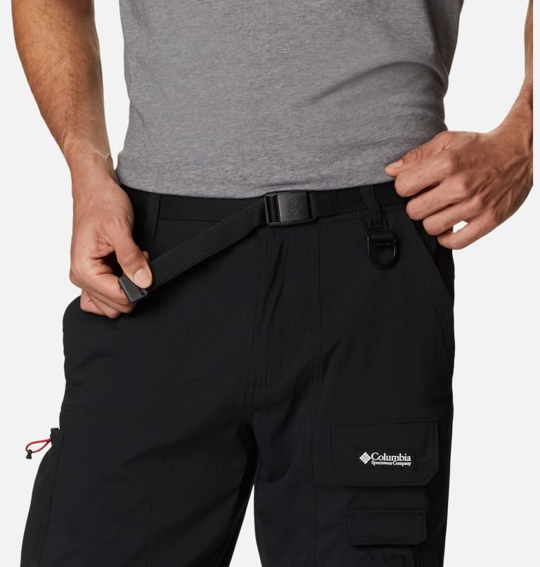 Pantaloni De Drumeție Columbia Field Creek Convertible Cargo Barbati Negrii | JE8QSZA71