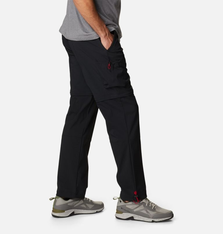 Pantaloni De Drumeție Columbia Field Creek Convertible Cargo Barbati Negrii | JE8QSZA71