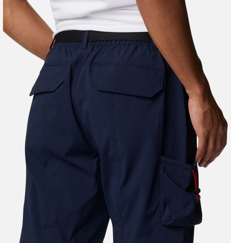 Pantaloni De Drumeție Columbia Field Creek Convertible Cargo Barbati Bleumarin | WUQ8Z10AS