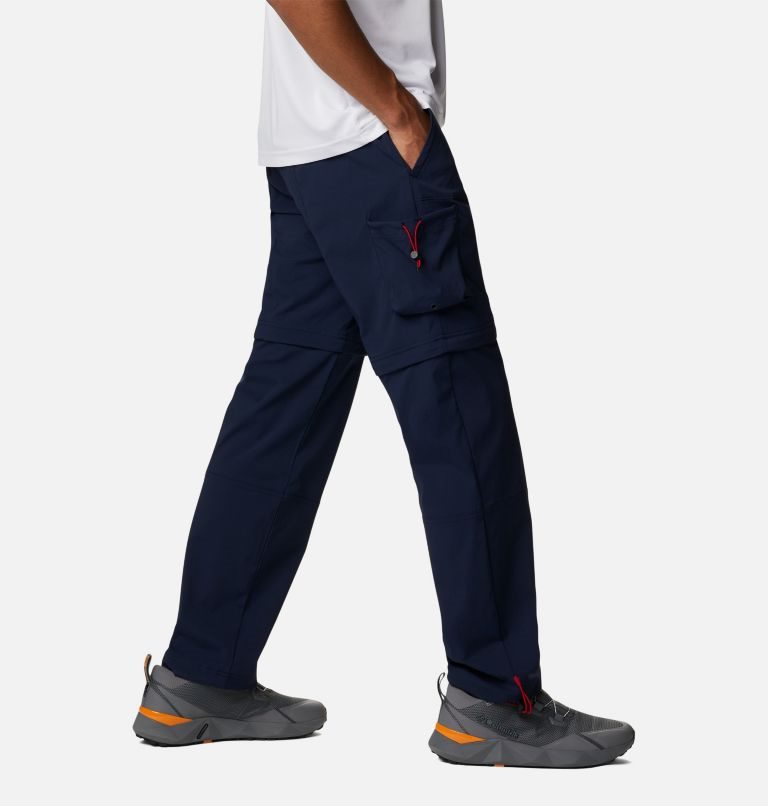 Pantaloni De Drumeție Columbia Field Creek Convertible Cargo Barbati Bleumarin | WUQ8Z10AS