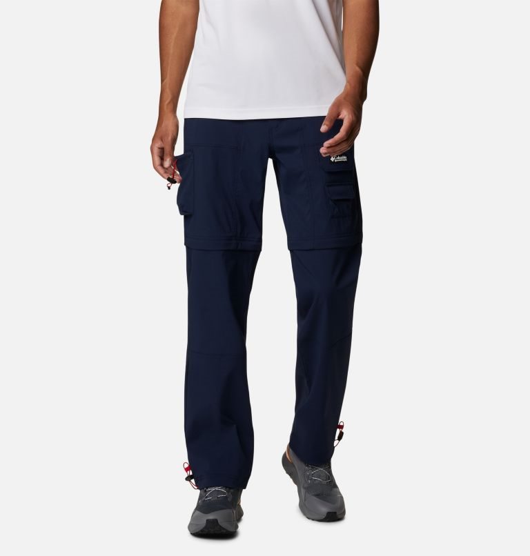 Pantaloni De Drumeție Columbia Field Creek Convertible Cargo Barbati Bleumarin | WUQ8Z10AS