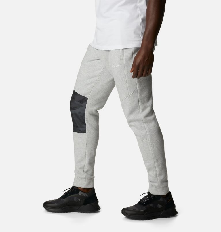 Pantaloni Jogger Columbia Bubba Wallace Knit Barbati Gri Deschis | KMSZQM7A8