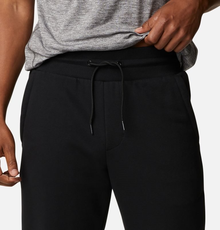 Pantaloni Jogger Columbia Lodge Heavyweight Barbati Negrii | VIMAQZ790