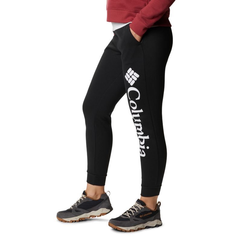 Pantaloni Jogger Columbia Logo Fleece Dama Negrii | JWM89AS71