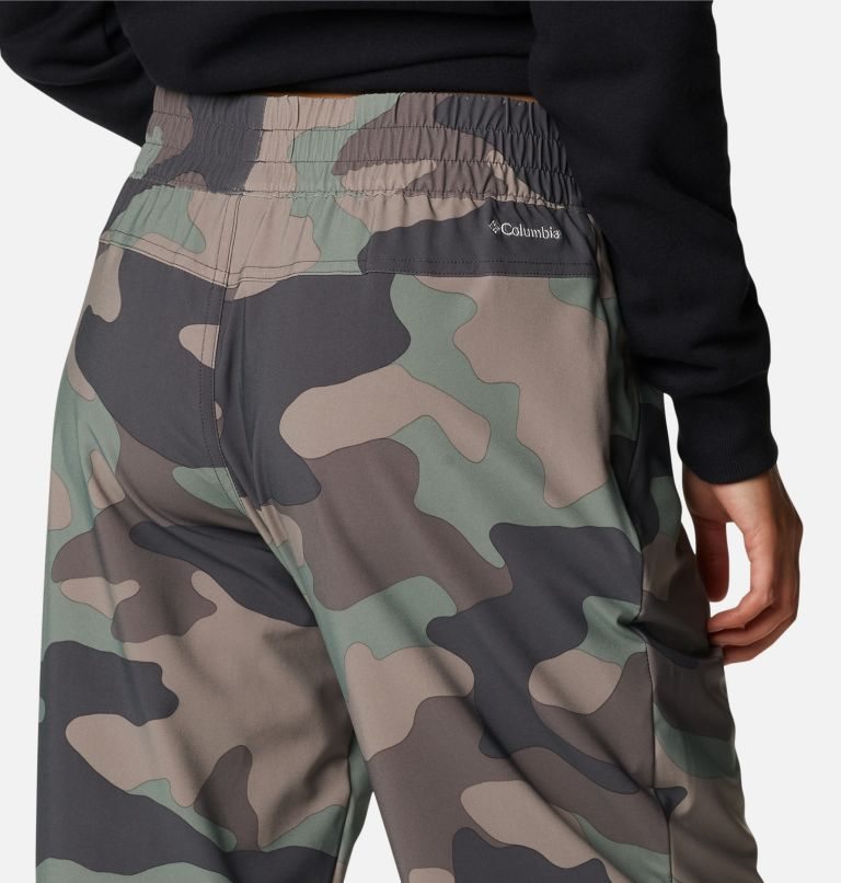 Pantaloni Jogger Columbia Pleasant Creek Warm Dama Camuflaj | HA9Q80Z17