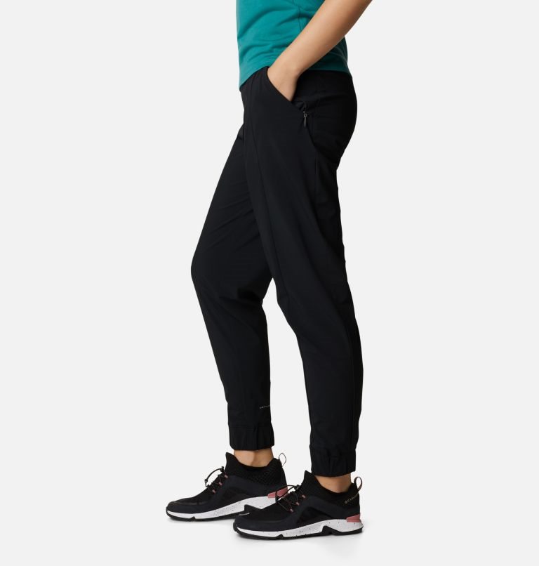 Pantaloni Jogger Columbia Pleasant Creek Dama Negrii | HBS1089MQ