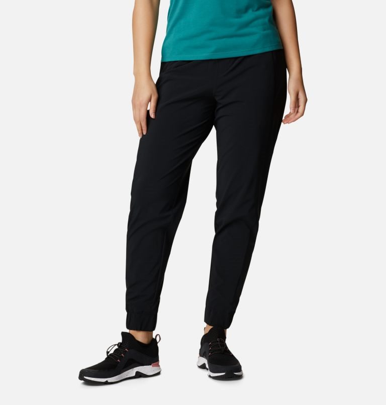 Pantaloni Jogger Columbia Pleasant Creek Dama Negrii | HBS1089MQ