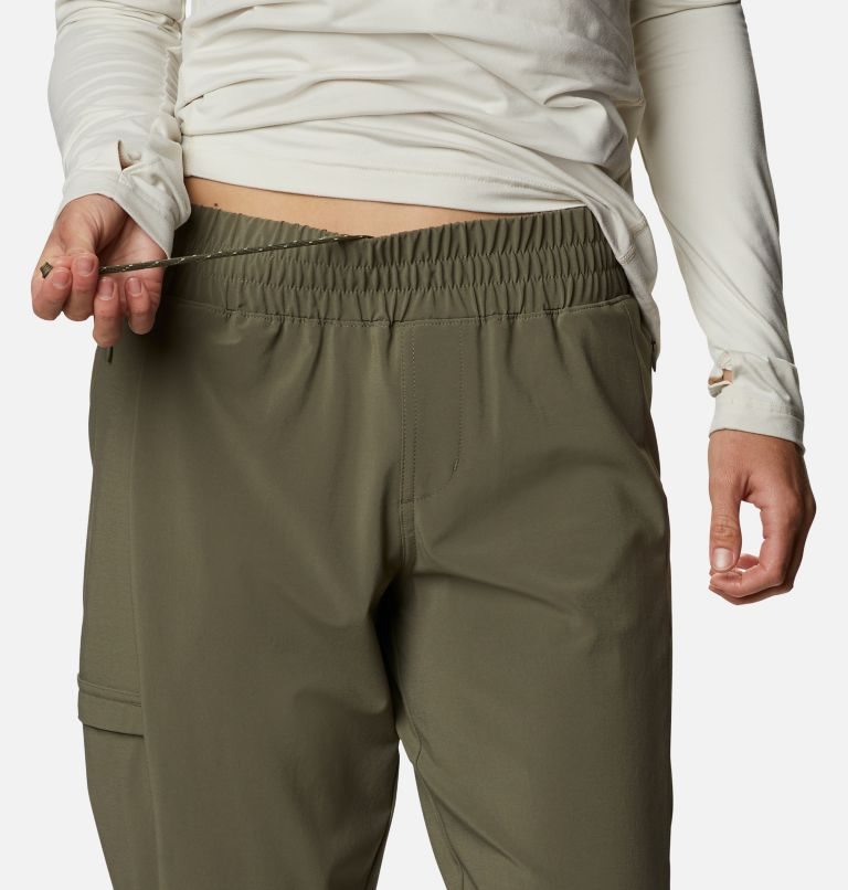 Pantaloni Jogger Columbia Pleasant Creek Dama Masline Verzi | OZSAQMZ91