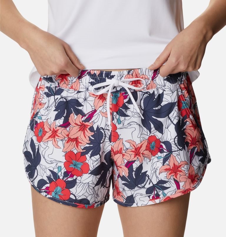 Pantaloni Scurti Columbia Bogata Bay Stretch Printed Dama Flori | ET179SZM0