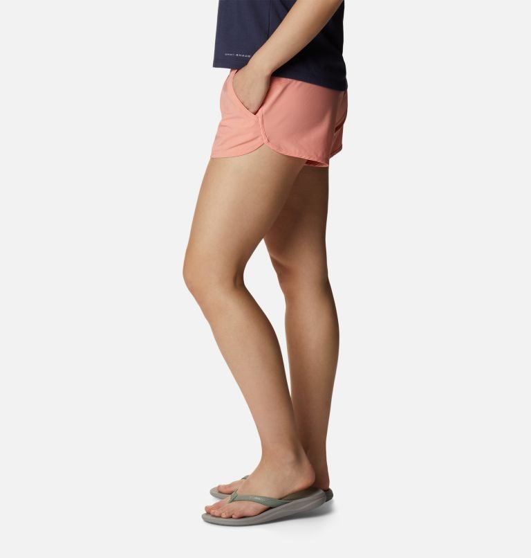 Pantaloni Scurti Columbia Bogata Bay Stretch Dama Corai | ZN0M9ZS8Q