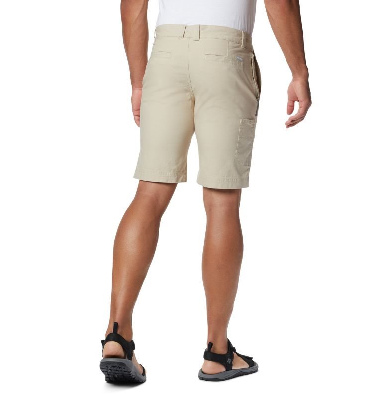 Pantaloni Scurti Columbia Flex ROC Barbati Kaki | QZ7MS0918