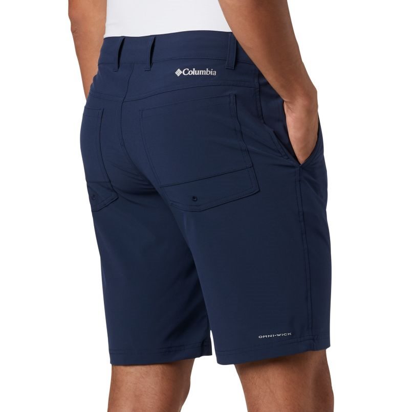 Pantaloni Scurti Columbia Hibrid Trek Barbati Bleumarin | FAM0Q8A7Z