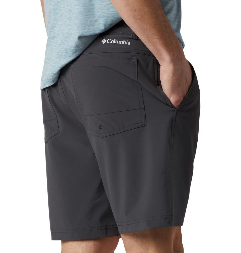 Pantaloni Scurti Columbia Hibrid Trek Barbati Negrii | GBM8Q1Z7S