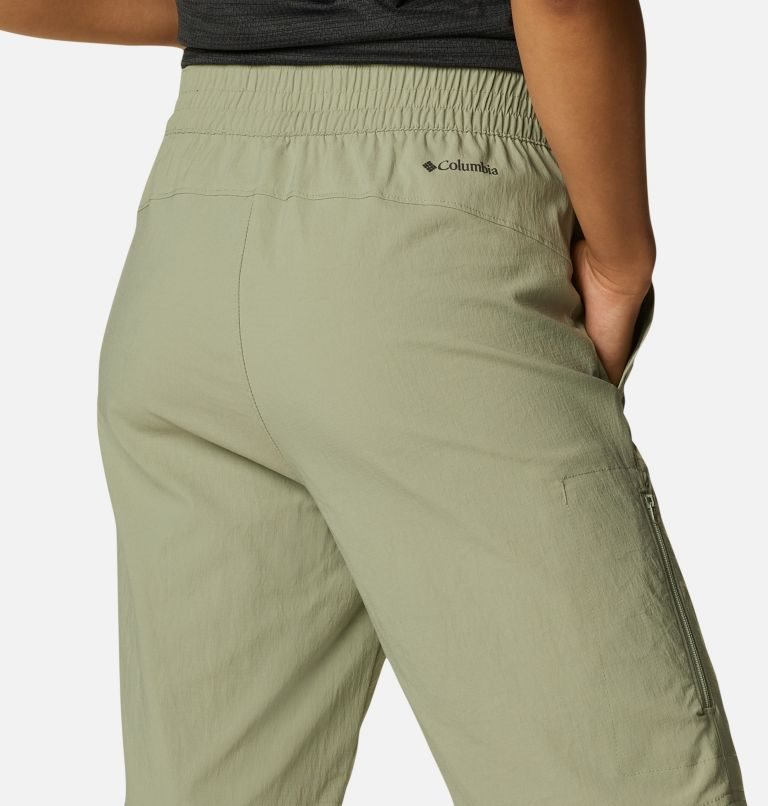 Pantaloni Scurti Columbia On The Go Long Dama Masline Verzi | PHQ17089S