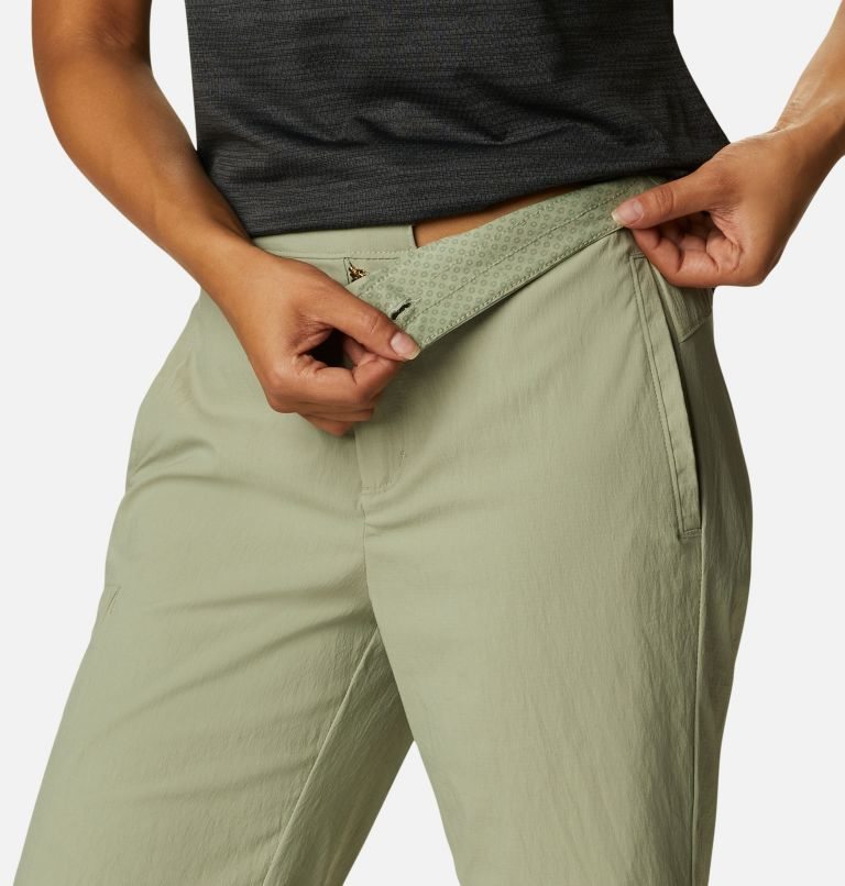 Pantaloni Scurti Columbia On The Go Long Dama Masline Verzi | PHQ17089S