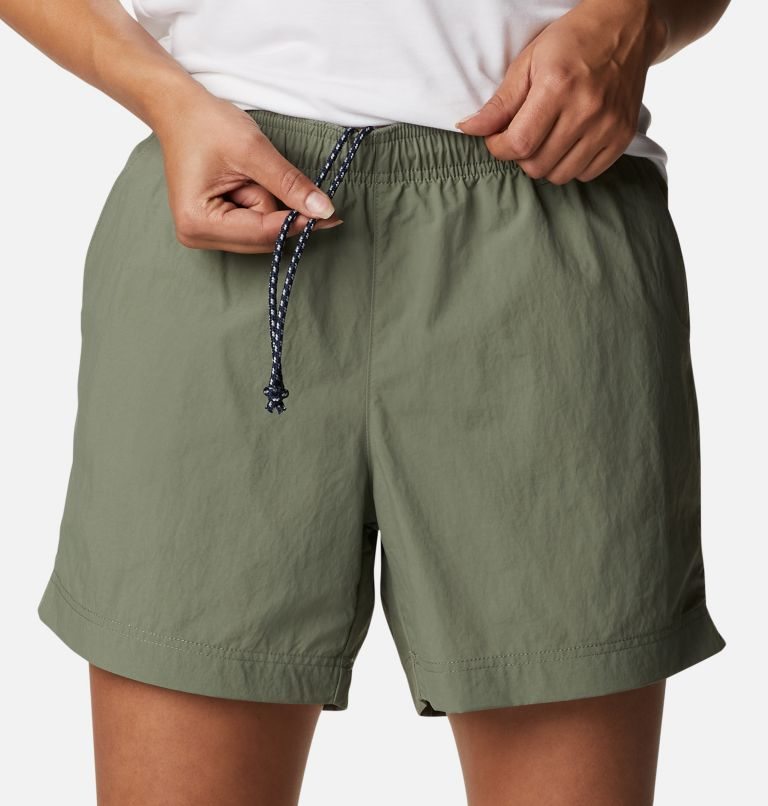 Pantaloni Scurti Columbia PFG Backcast Apa Dama Masline Verzi | GHQ9SZA71