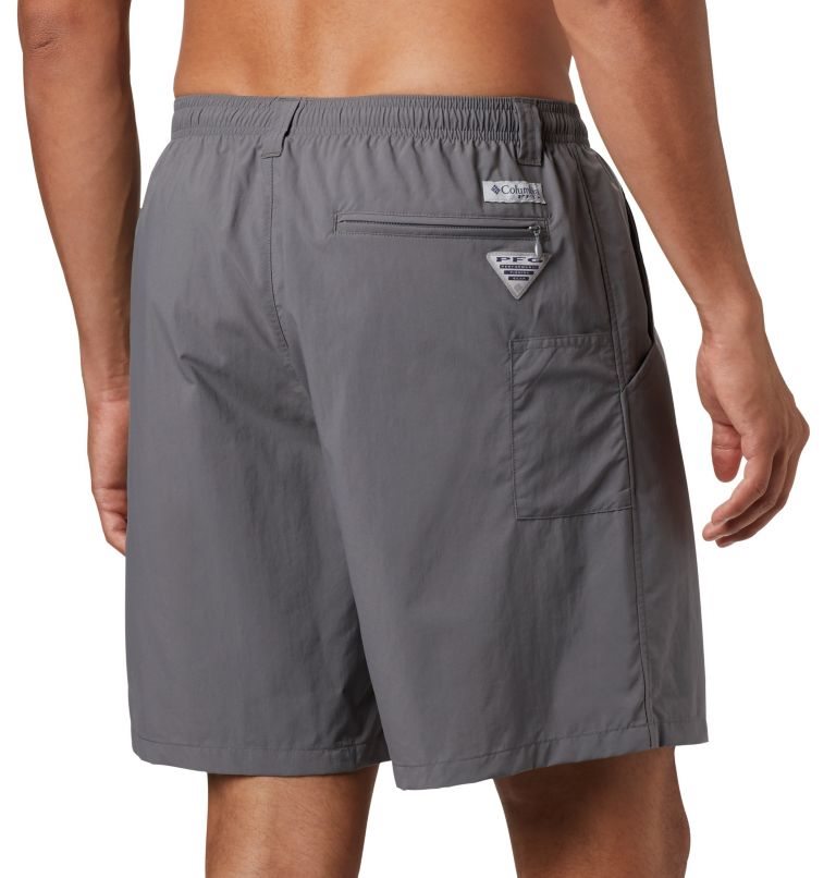 Pantaloni Scurti Columbia PFG Backcast III Apa Barbati Gri Inchis | JNA08Z91M