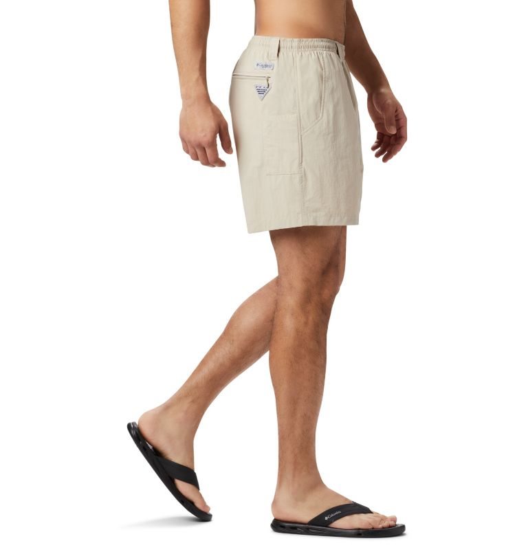 Pantaloni Scurti Columbia PFG Backcast III Apa Barbati Kaki | KUAZ107Q8