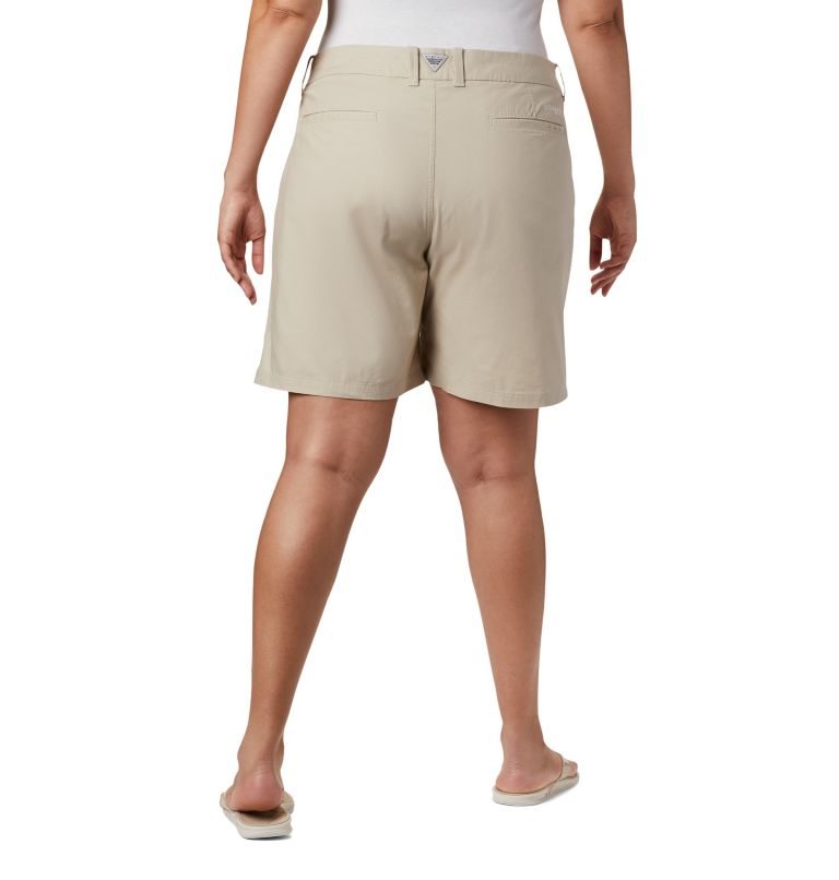 Pantaloni Scurti Columbia PFG Bonehead Stretch Dama Kaki | TASA89ZM0